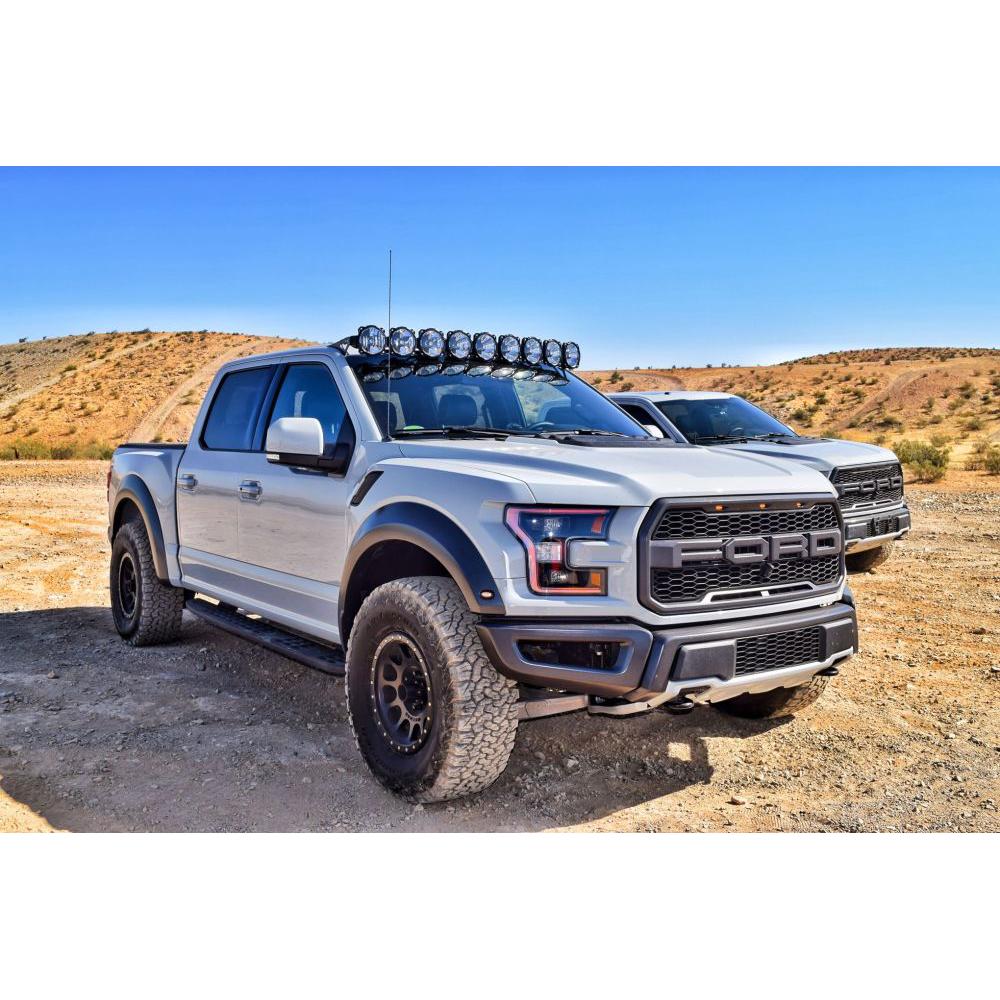 KC HiLiTES 57" Pro6 Gravity LED - 9-Light - Light Bar System - 180W Combo Beam - for 15-24 Ford F150 /Raptor