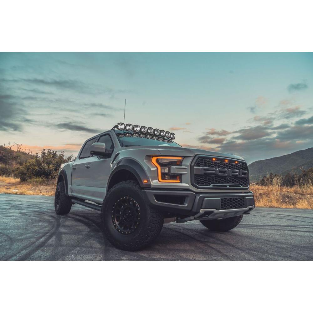 KC HiLiTES 57" Pro6 Gravity LED - 9-Light - Light Bar System - 180W Combo Beam - for 15-24 Ford F150 /Raptor