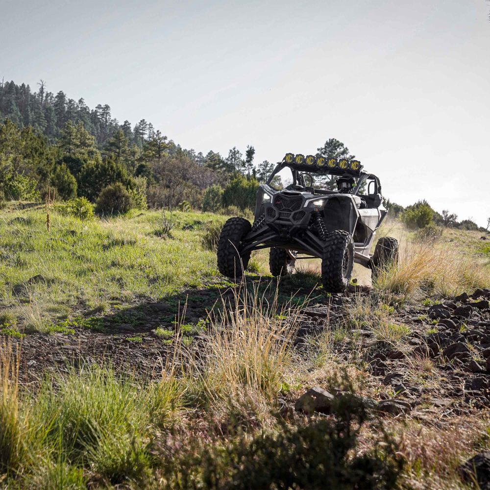 KC HiLiTES 45" Pro6 Gravity LED - 7-Light - Light Bar System - 140W Combo Beam - for 17-24 Can-Am Maverick X3