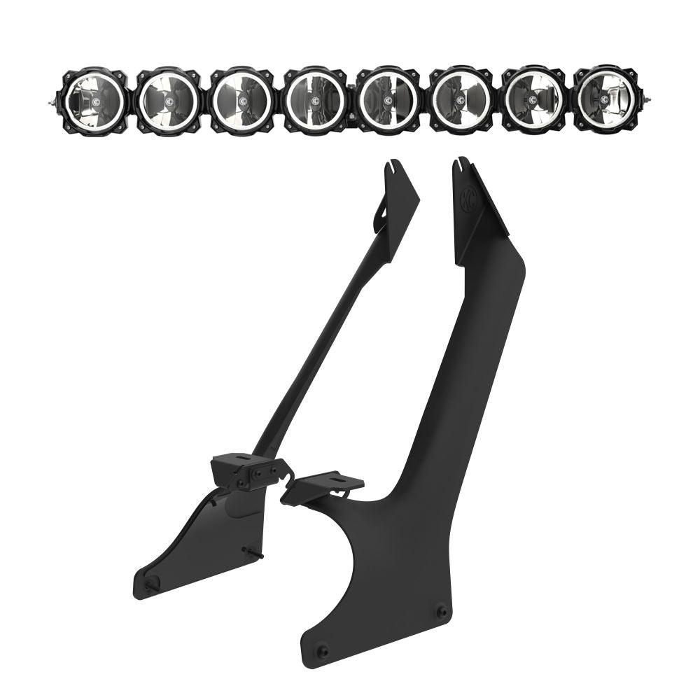 KC HiLiTES Gravity LED Pro6 - 50" Light Bar Kit - for 21+ Jeep Wrangler 392 or Gladiator Mojave