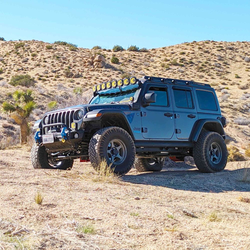 KC HiLiTES Gravity LED Pro6 - 50" Light Bar Kit - for 21+ Jeep Wrangler 4xe