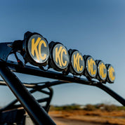 KC HiLiTES Polaris RZR Pro R Light Bar Kit - 39" Pro6 Gravity LED Light Bar - 6-Light