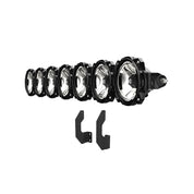 KC HiLiTES Gravity LED Pro6 - 7-Light Bar Kit - Front Bumper -2011-2016 Ford Super Duty
