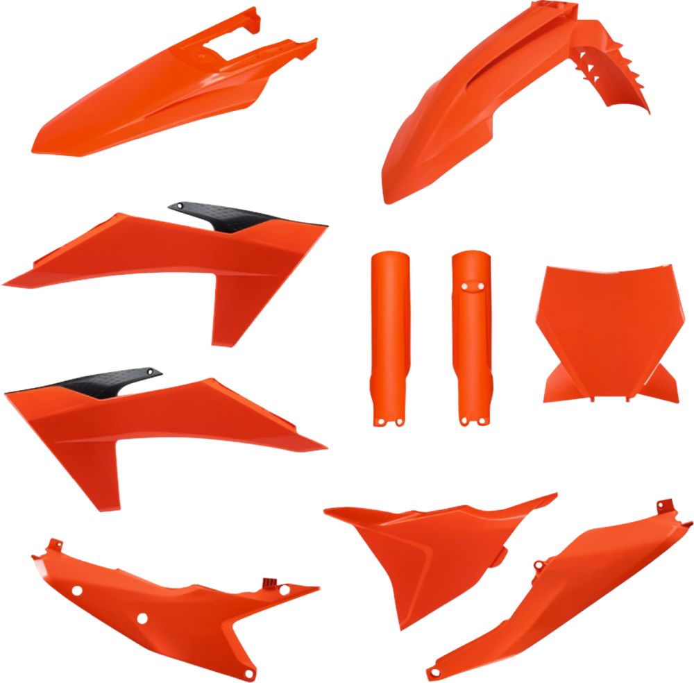 Polisport Full Plastic Kit for KTM 2023-2024 Orange 91345