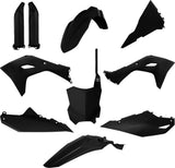 Polisport Body Kit for Kawasaki KX250F/KX450F Black 91362