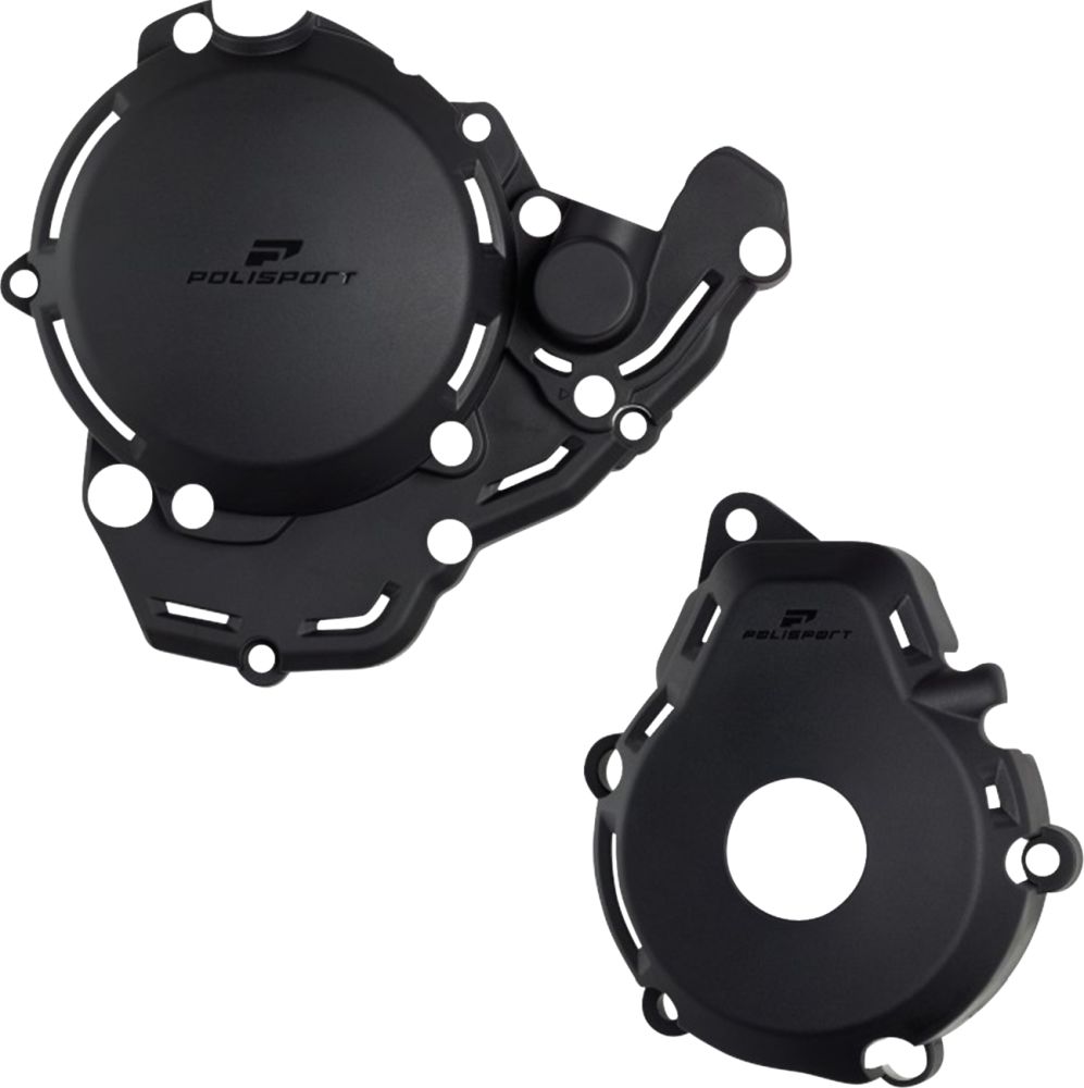 Polisport Extreme Engine Cover Protection Kit for KTM/Husqvarna/GasGas Black