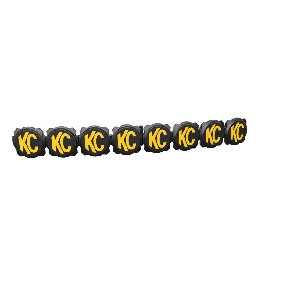 KC HiLiTES 50" Gravity Pro6 LED - 8-Light - Curved Light Bar System - 160W Combo Beam