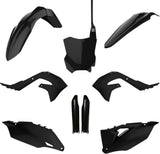 Polisport Body Kit for Kawasaki KX250F/KX450F Black 91496