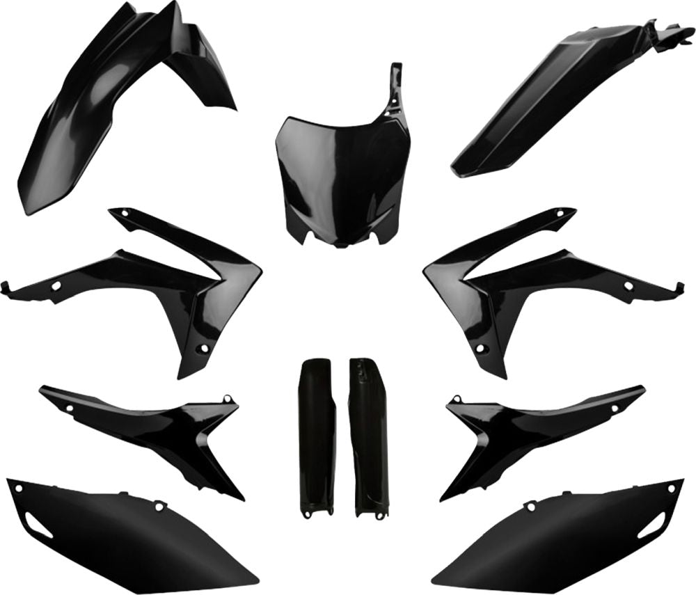 Polisport Body Kit for Honda CRF250R/CRF450R Black 91531