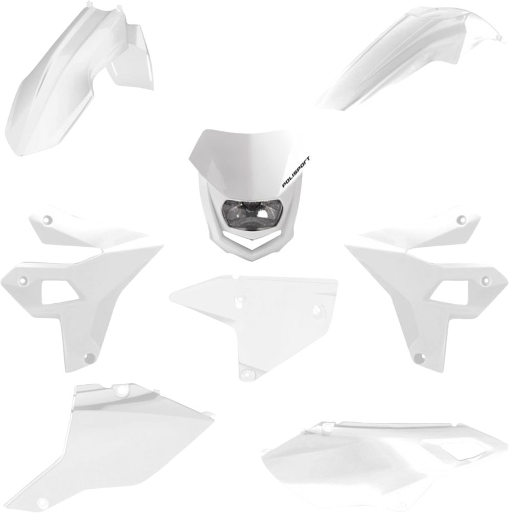 Polisport Restyling Body Kit for Suzuki DR-Z400 2000-2024 White 91605