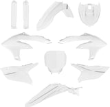 Polisport Body Kit for Yamaha YZ250F/YZ450F/YZ450FX/YZ250FX White 91611