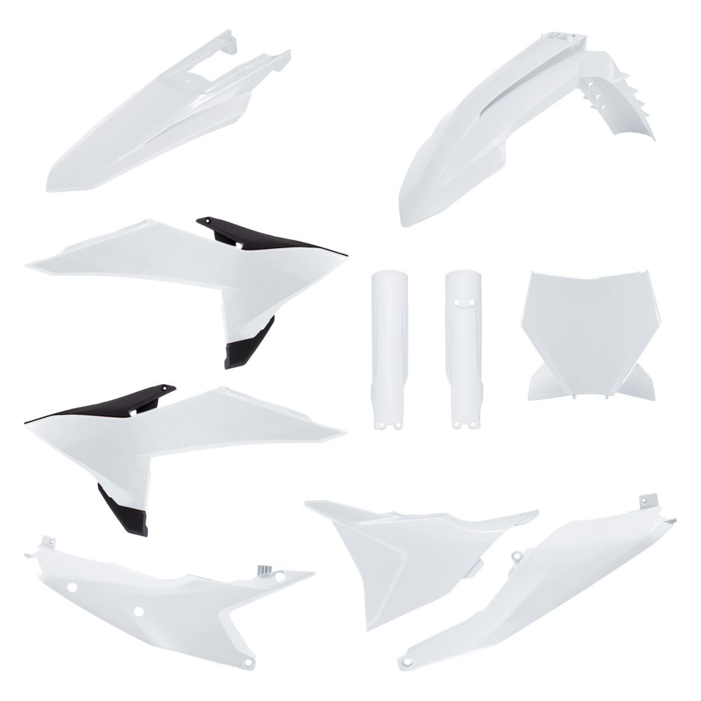 Polisport Full Plastic Kit for KTM 2025-2026 White 91614