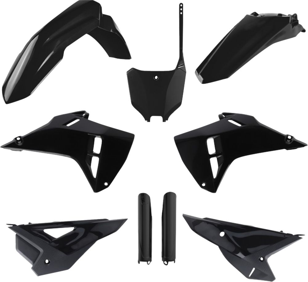 Polisport Restyling Body Kit for Honda CRF450R/CRF250R Black 91619