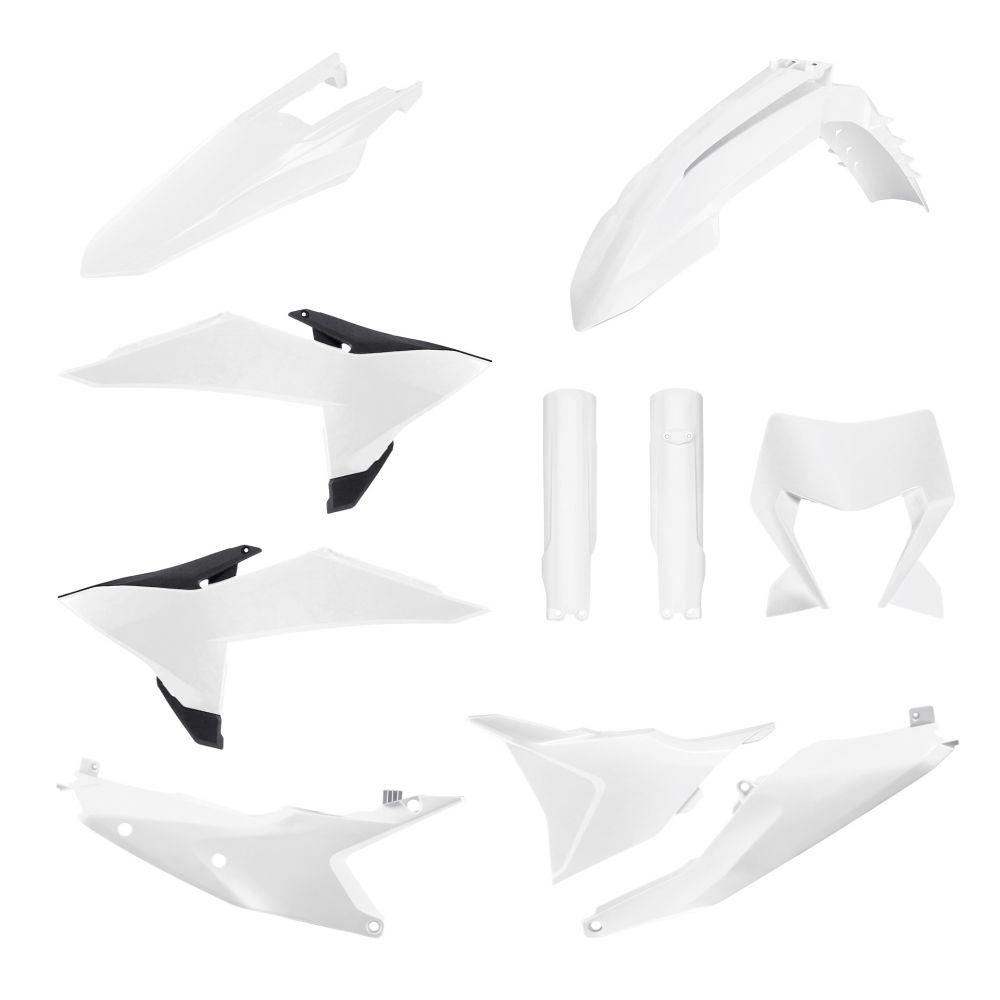 Polisport Full Plastic Kit for KTM 2026 White 91656