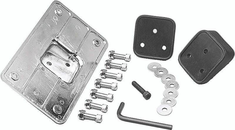 Kuryakyn Chrome Universal Laydown License Holder 9165