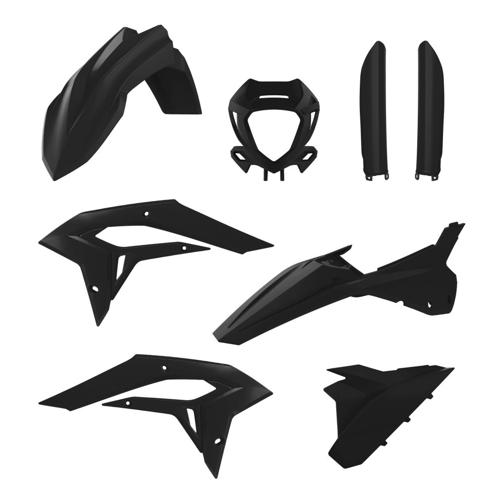 Polisport Plastic Kit for Beta 250 Xtrainer 2024-2025 Black 91668