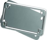 Kuryakyn Chrome License Frame & Backing Plate Set 4in X 7in 9166