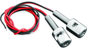 Kuryakyn Chrome LED License Plate Bolt Lights 9199