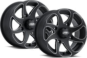 ITP Twister 14" Black Wheels And Terra Hook Tires [30x10-14]