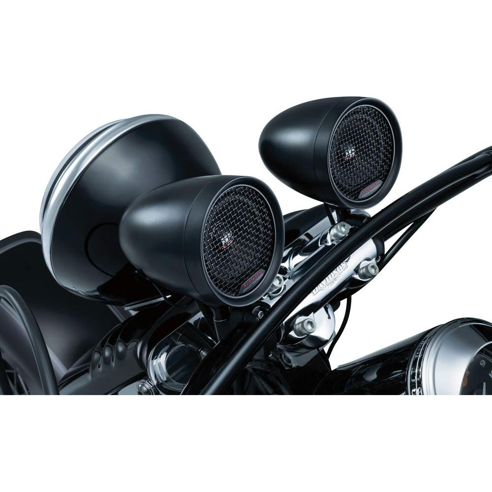 Bluetooth RoadThunder Speaker Pods with Bluetooth Audio Controller Satin Black