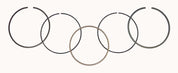 WSM Piston Rings For Kawasaki 250 Bayou 03-11 .75mm Over 51-252-06