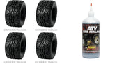 Set of 4 ATV DURO Tires (DI-K968 24x11-10 Front/Rear) with QUADBOSS Sealant