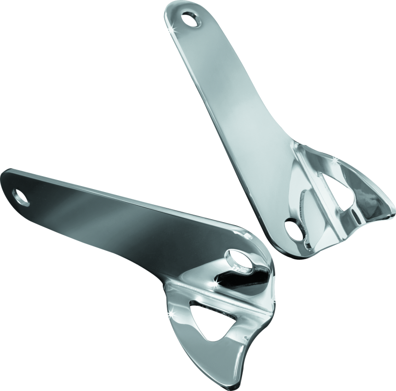 Kuryakyn Chrome Teardrop Tie Down Brackets 924