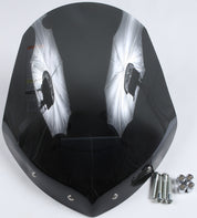 National Cycle Clear Touring Heavy Duty Windshield With Mount Kit, Covered Forks