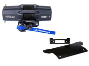 Viper V2 UTV Winch Kit 3500 lb Standard Spool With 40 Feet Black Synthetic Rope With Mount For Polaris Ranger Models 2015-2016