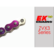 EK 520-ZVX3 Motorcycle Drive Chain (Specify Links and Color) Rivet Master Link