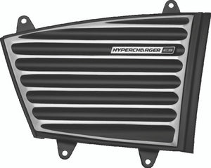 Kuryakyn Black & Chrome Classic Faceplate Hypercharger ES 9369