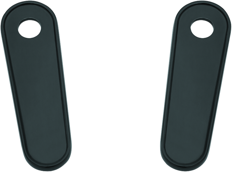 Kuryakyn Black Passenger Board Block Off Plate 9397