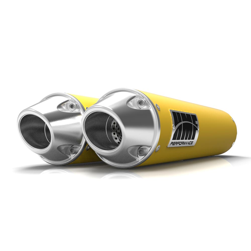 HMF Dual Slip On Exhaust for Can-Am Renegade 500/850 12-22