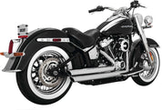 Vance And Hines Big Shots Staggered Chrome With Fuelpak FP4