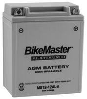 BikeMaster AGM 12V Platinum Battery For BMW F650 1993-2014 Grey