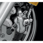 Yamaha XVS1300A V-Star 1300 07-13Brake Caliper Cover Front Chrome for Kuryakyn