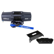 Viper V2 ATV Winch Kit 3500 lb Standard Spool With 40 Feet Green Synthetic Rope With Mount For Honda Foreman Rubicon 500 2005-2006