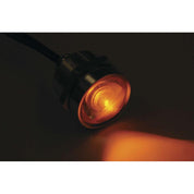Letric Lighting Royal Flush Mount G2 LED 3-Wire, 1", Polished/Red/Amber