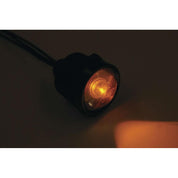 Letric Lighting Royal Flush Mount G2 LED 3-Wire, 1", Black/Red/Amber