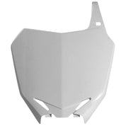 Acerbis White Front Number Plate for Suzuki - 2042340002