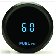 Dakota Digital Round High Resolution Fuel Pressure Gauge Teal Display ODYR-10-2