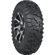 ITP Tornado 15" Matte Black Wheels And Terra Claw Tires [30x10R-15]