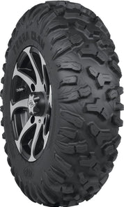 ITP Tornado 15" Matte Black Wheels And Terra Claw Tires [30x10R-15]