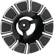 Arlen Ness Velocity 10-Gauge Black Air Cleaner Cover 601-000