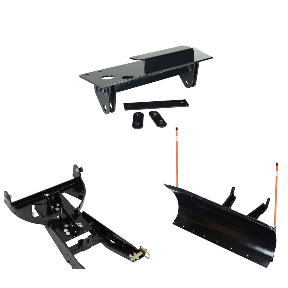 Denali Black UTV Snow Plow Kit For Kawasaki Teryx 750 2014-2021