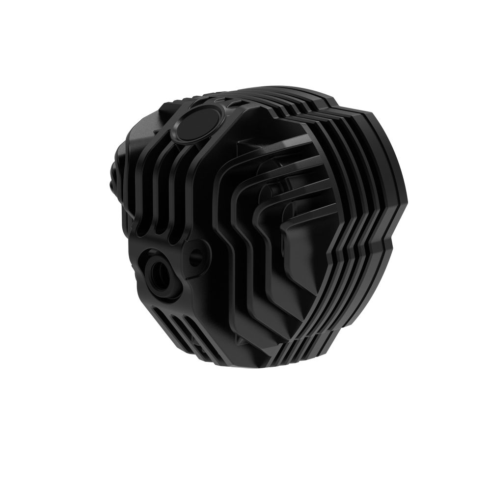 KC HiLiTES FLEX ERA 3 Dual Mode SAE Fog LED Light Pods - 2-Light Master Kit - Jeep JK/JL/JT Plastic Bumpers