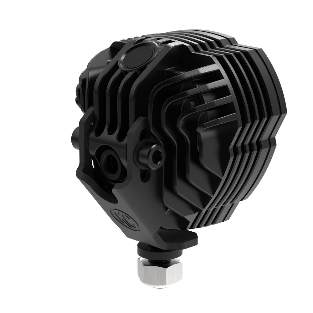 KC HiLiTES FLEX ERA 3 Dual Mode SAE Fog LED Light Pods - 2-Light Master Kit - Jeep JK/JL/JT Steel Bumpers