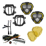 KC HiLiTES FLEX ERA 3 Dual Mode SAE Fog LED Light Pods - 2-Light Master Kit - Subaru Crosstrek/Forester