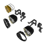 KC HiLiTES FLEX ERA 3 Dual Mode SAE Fog LED Light Pods - 2-Light Master Kit - Toyota Tacoma/4Runner/Tundra