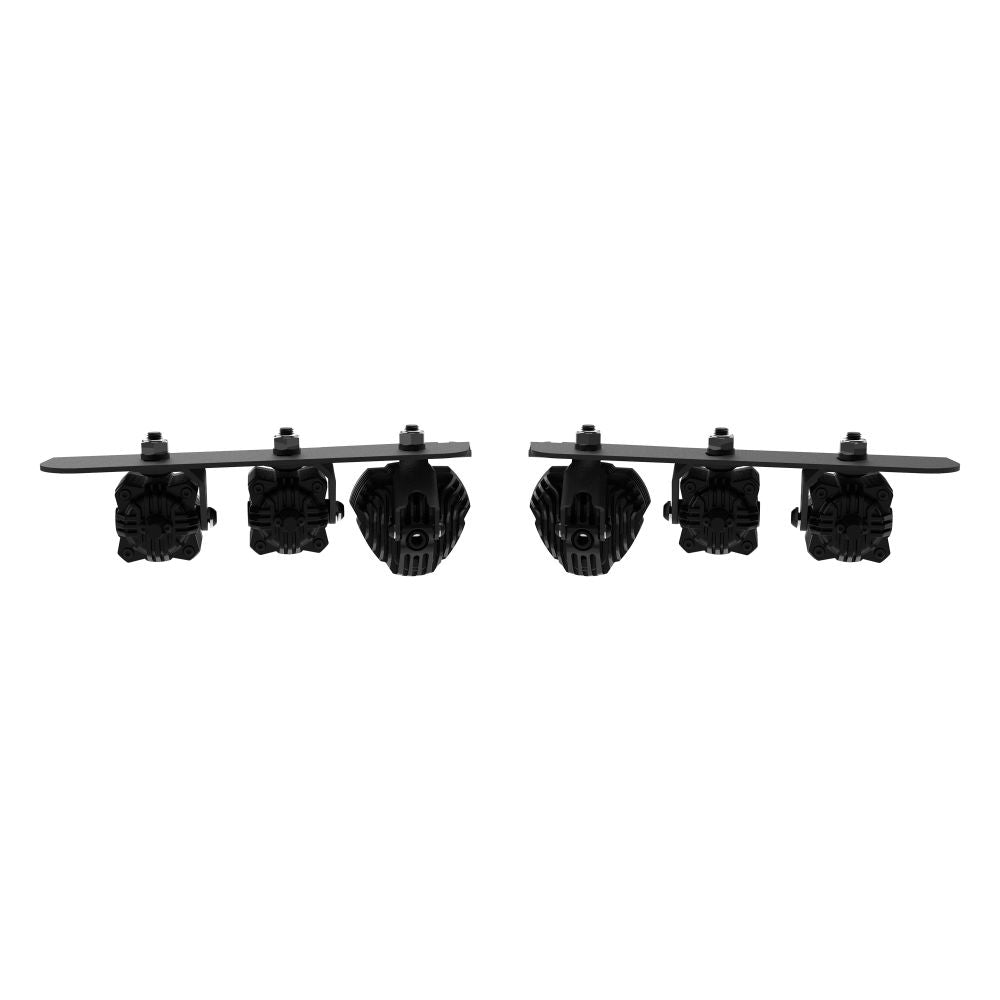 KC HiLiTES FLEX ERA SAE Fog Pocket Kit - 2021-Current Ford Bronco 97168